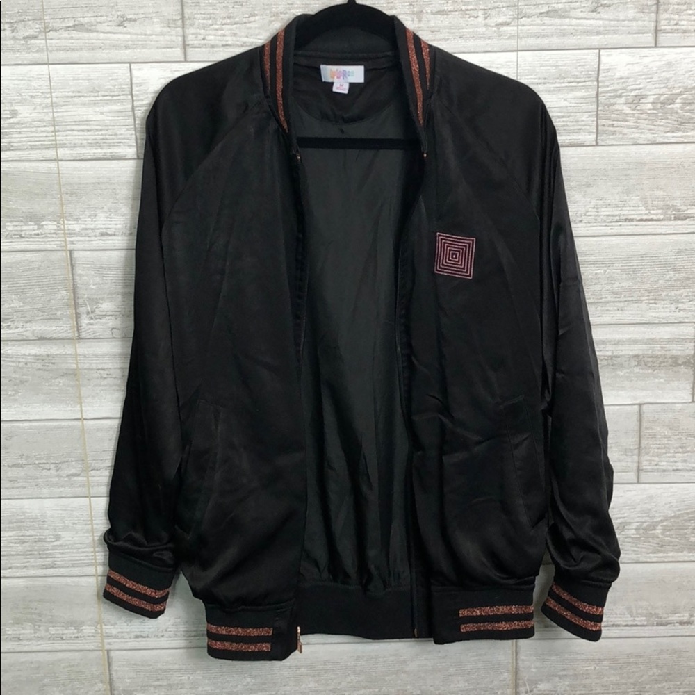 Lularoe Logo Bomber Jacket Medium